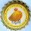 Iran Behnoush Delster Mango Flavor Non-Alcoholic Beer Unused Bottle Crown Cap