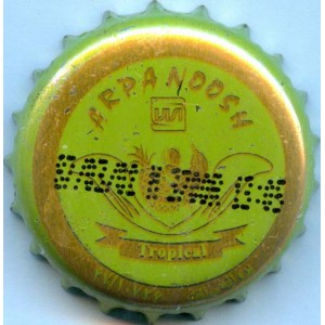 Iran Istak Non-Alcoholic Tropical Flavor Beer Used Bottle Crown Cap