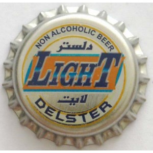 Iran Behnoush Light Delster Non-Alcoholic Beer Unused Bottle Crown Cap