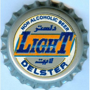 Iran Behnoush Light Delster Non-Alcoholic Beer Unused Bottle Crown Cap